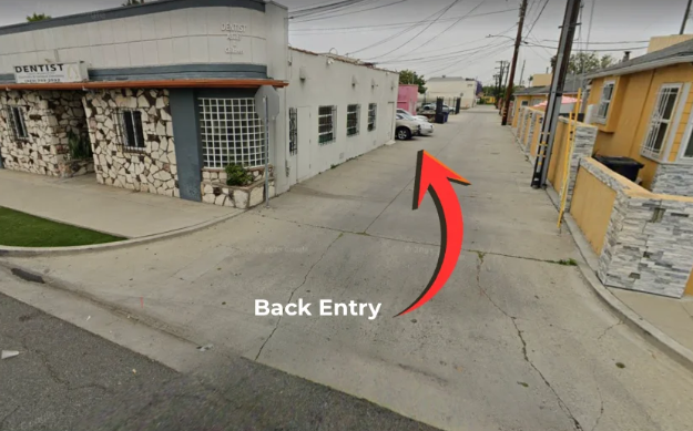 Back entry of Naturally You Salon