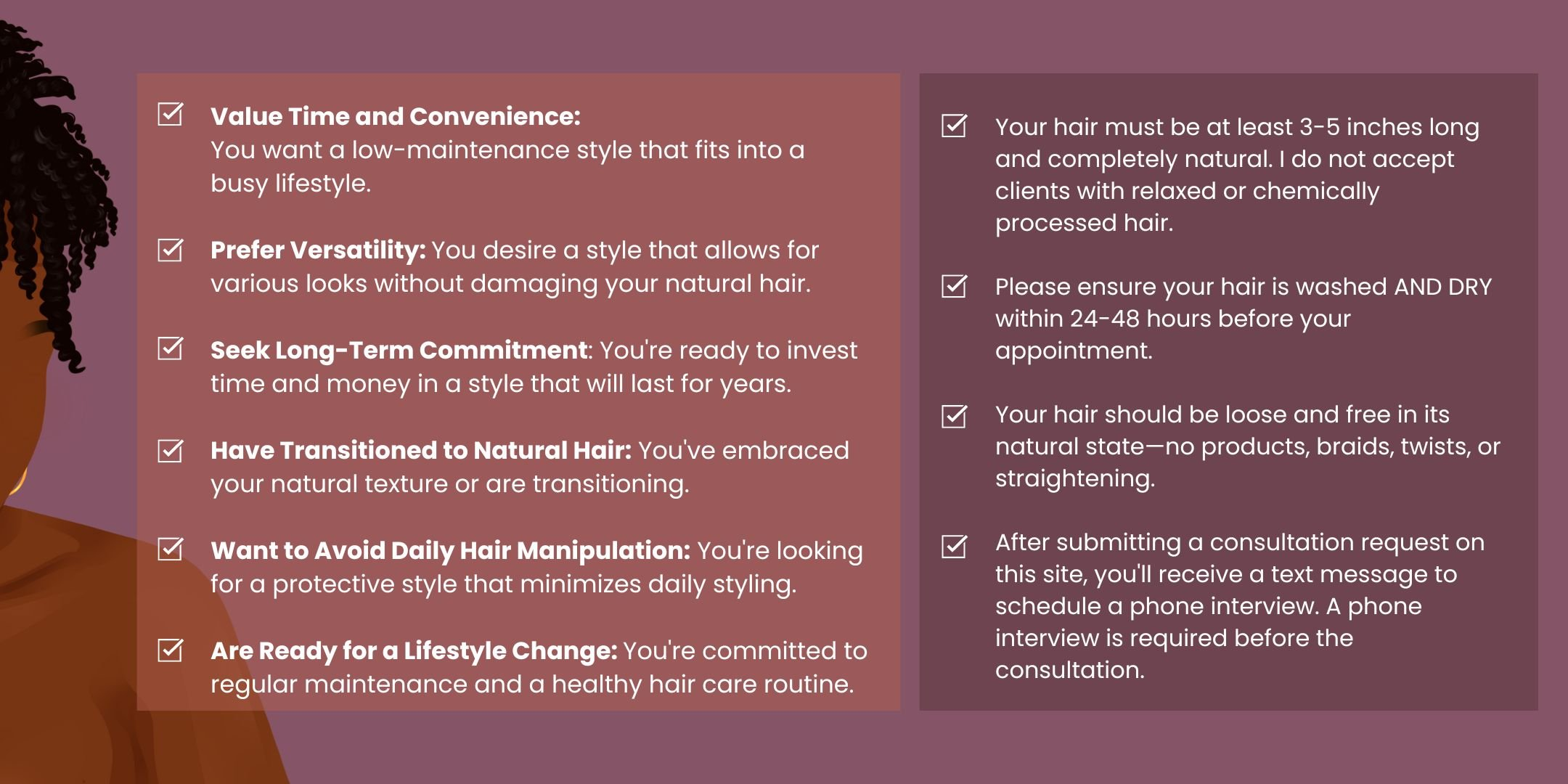 Infographic detailing loc installation requirements