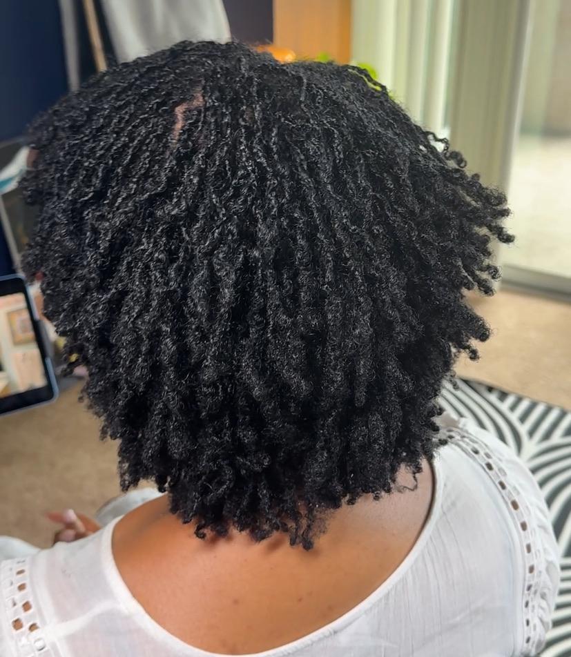 Loc styling and maintenance — polished and professional results