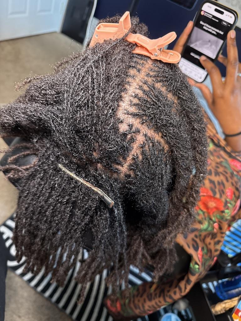 Client showcase — thriving locs after dedicated maintenance care